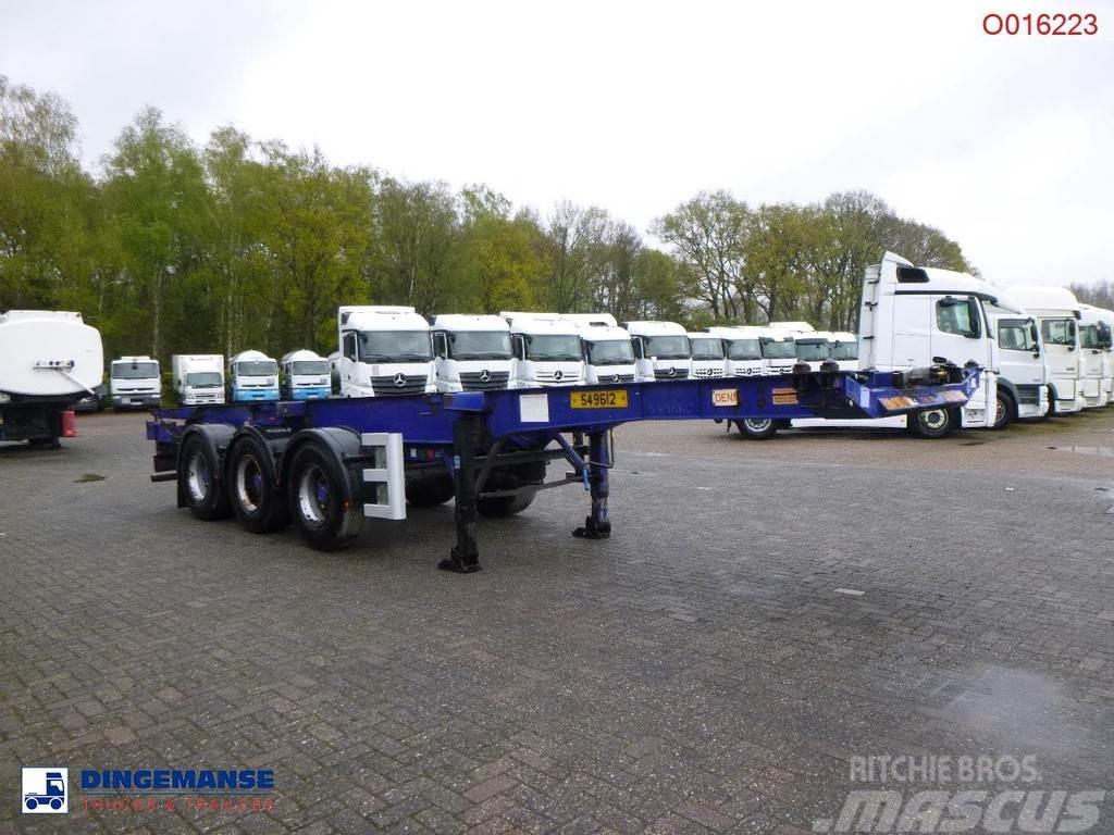Dennison 3-axle container trailer 20-30-40-45 ft Container semi-trailers
