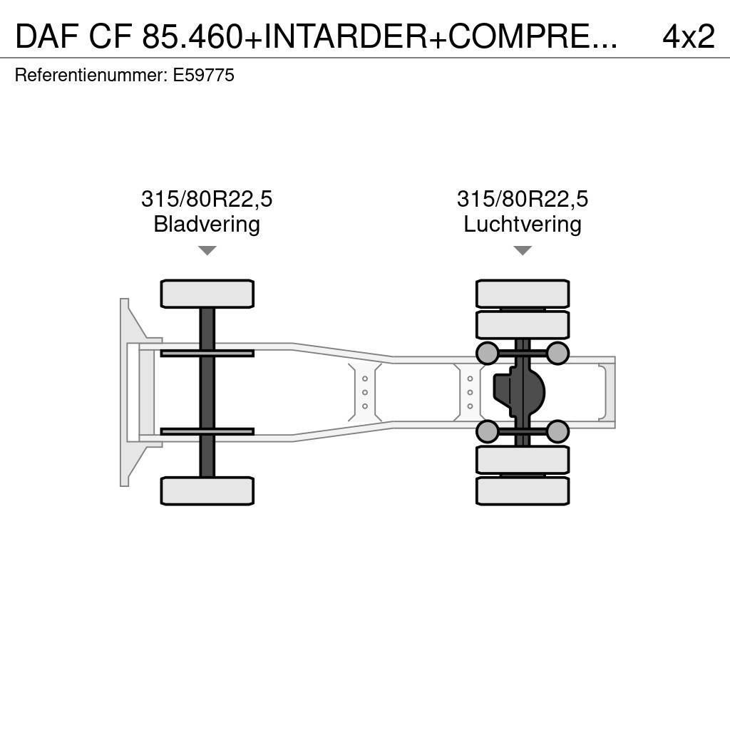 DAF CF 85.460+INTARDER+COMPRESSEUR Prime Movers