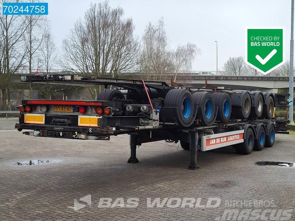  Hertoghs O3 45 Ft 3 axles 3 units 45 Ft more avail Container semi-trailers