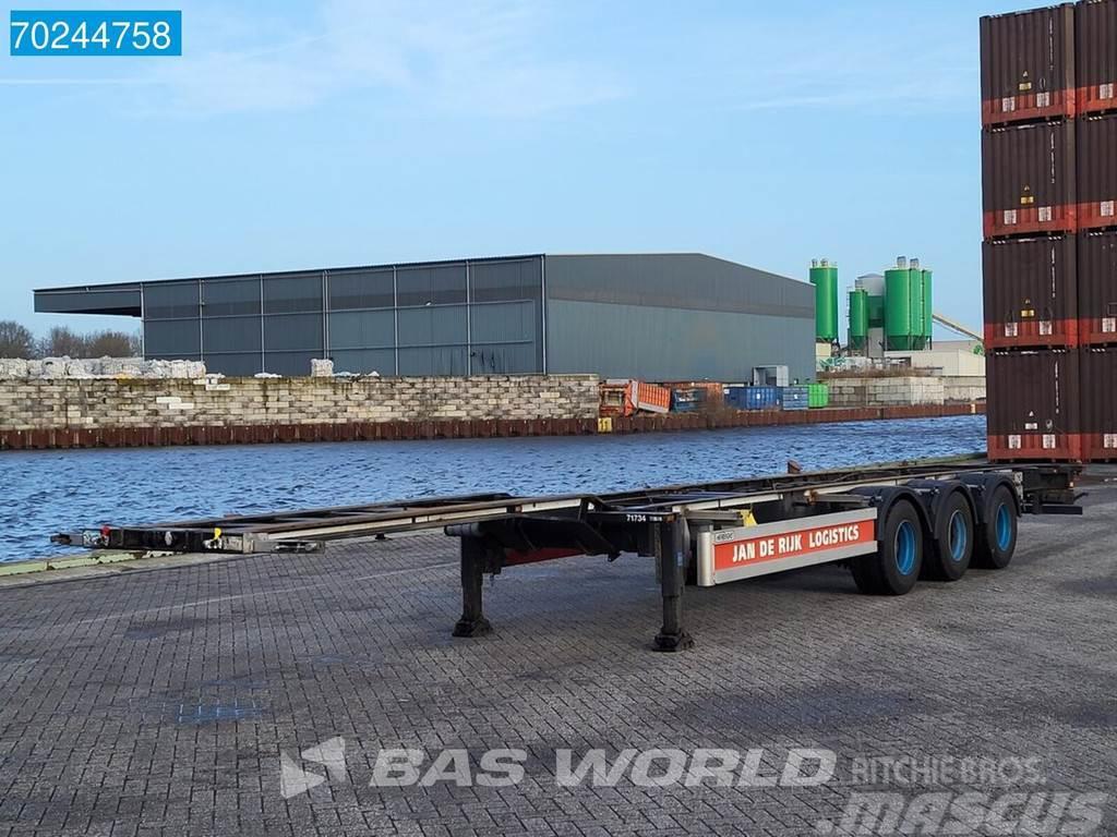  Hertoghs O3 45 Ft 3 axles 3 units 45 Ft more avail Container semi-trailers