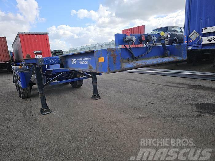  MKF Metallbau 20 FT Container chassis | steel susp Container semi-trailers