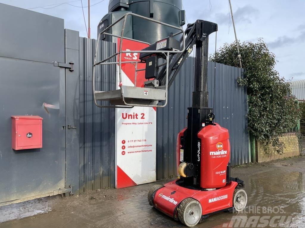Manitou 100 VJR 10m VERTICAL MAST LIFT Used Personnel lifts and access elevators