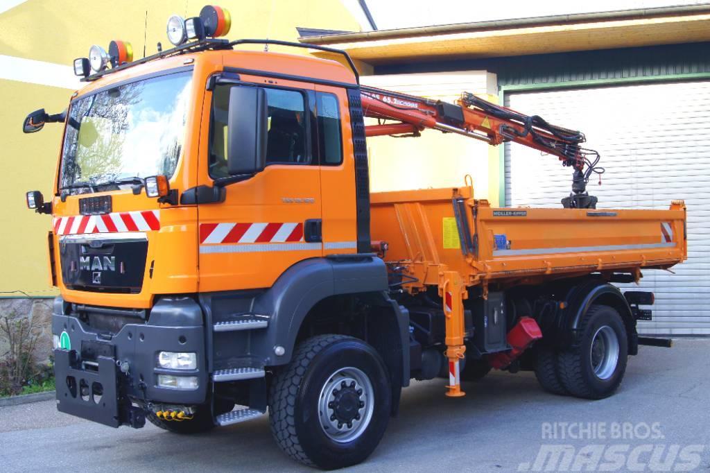 MAN TGS 18.320 BL 4x4/TÜV /Euro5/ATLAS 65.2/Winterd. Truck mounted cranes