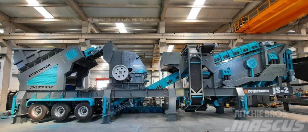 Constmach 250-300 tph Mobile Impact Crushing Plant Mobile crushers