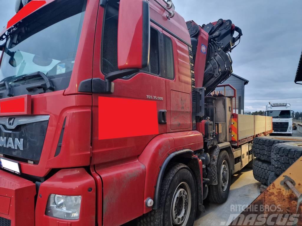 MAN 35.500 Truck mounted cranes