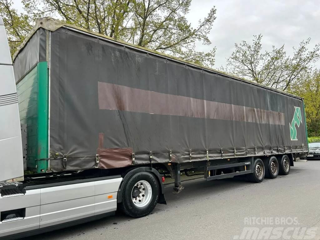 Schmitz Cargobull Edscha /3 x Achsen SAF Curtain sider semi-trailers