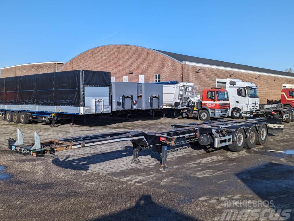 Pacton ET3 - MULTI 3-Assen SAF - Liftas - Schijfremmen - Container semi-trailers