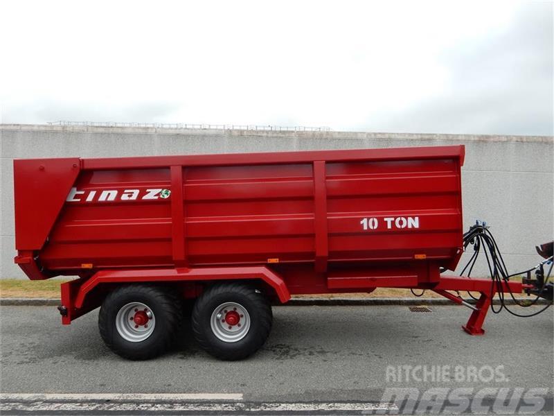 Tinaz 10 tons bagtipvogn med hydr. bagklap Tipper trucks