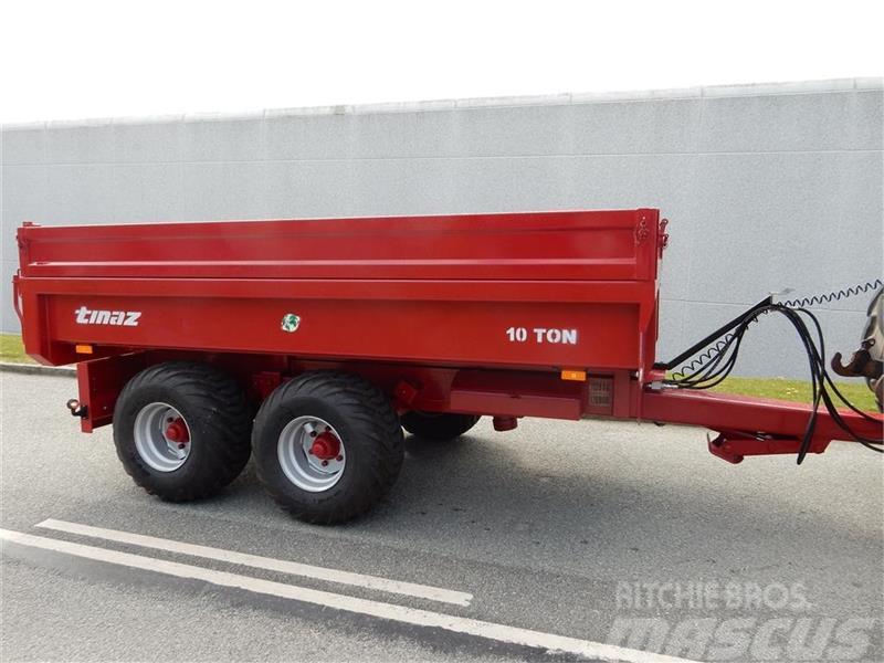 Tinaz 10 tons dumpervogn med slidsker Other groundscare machines
