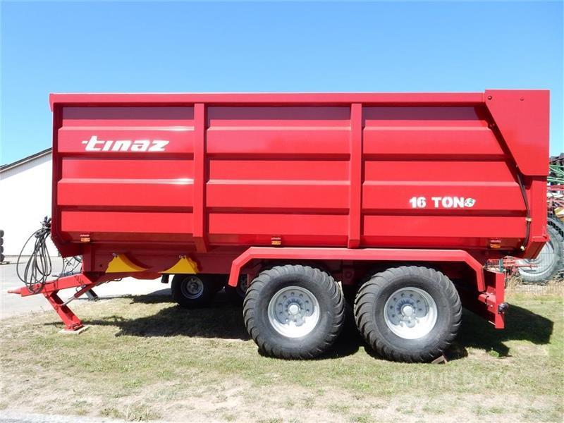 Tinaz 16 tons bagtipvogne Tipper trucks