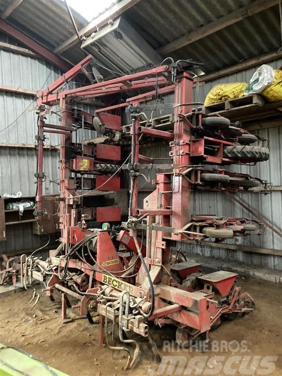 Becker 12 rækker  Flydende gødningsplacering Sowing machines