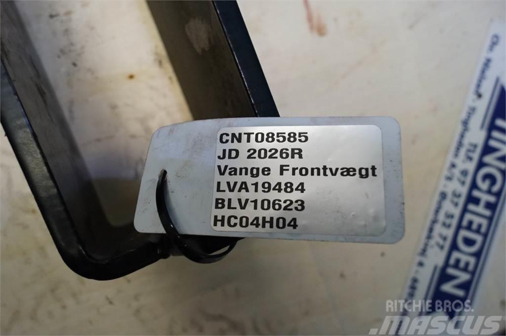 John Deere 2026R Front weights