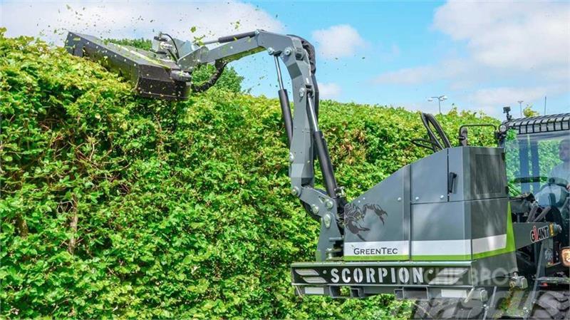 Greentec Scorpion 430 Basic Front Til læssemaskiner - PÅ LA Hedge trimmers
