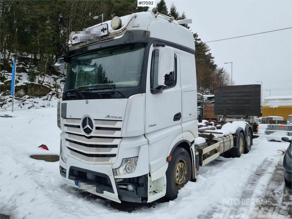 Mercedes-Benz Actros 2551 container car for sale w/trailer Container trucks