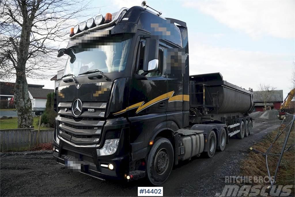Mercedes-Benz Actros 2653 6x4 Truck w/ hydraulics. Prime Movers