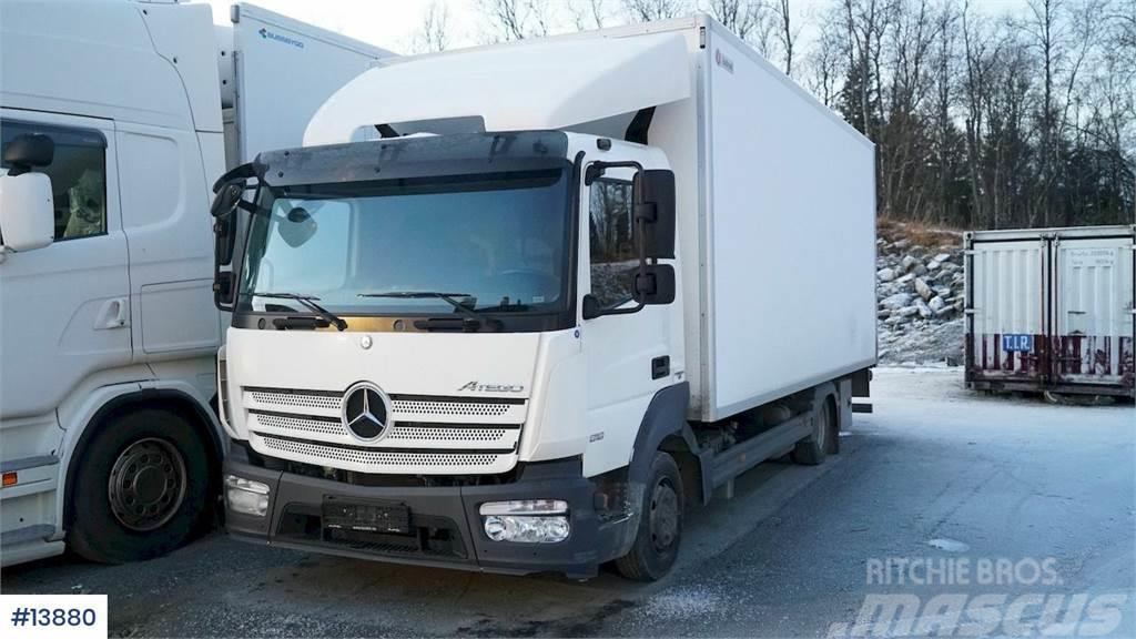 Mercedes-Benz Atego 818 box truck. Box trucks