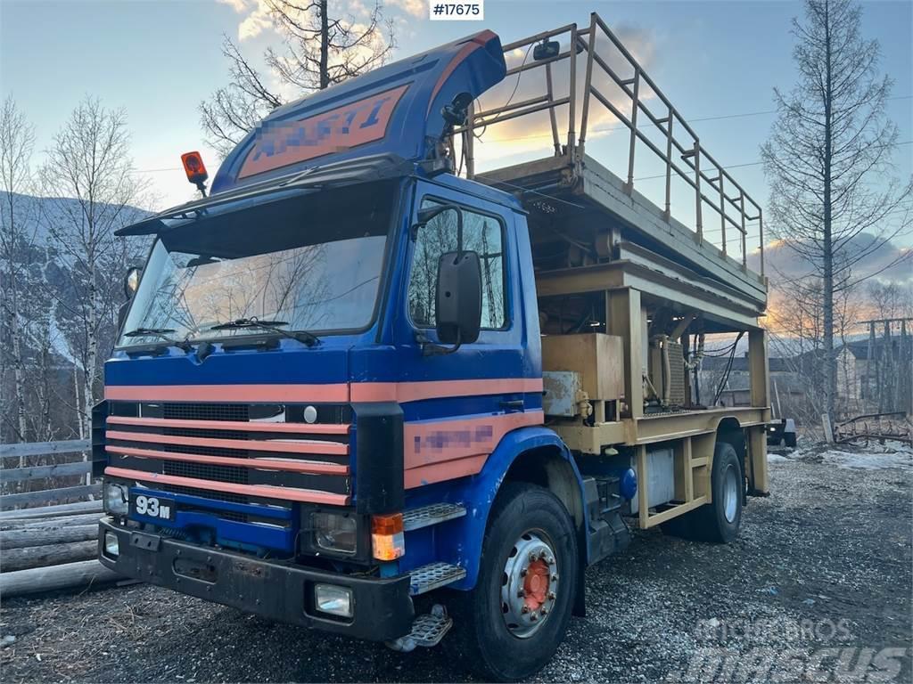 Scania P93m lift truck (motor equipment) Truck mounted platforms