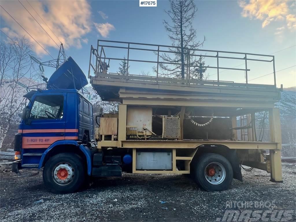 Scania P93m lift truck (motor equipment) Truck mounted platforms