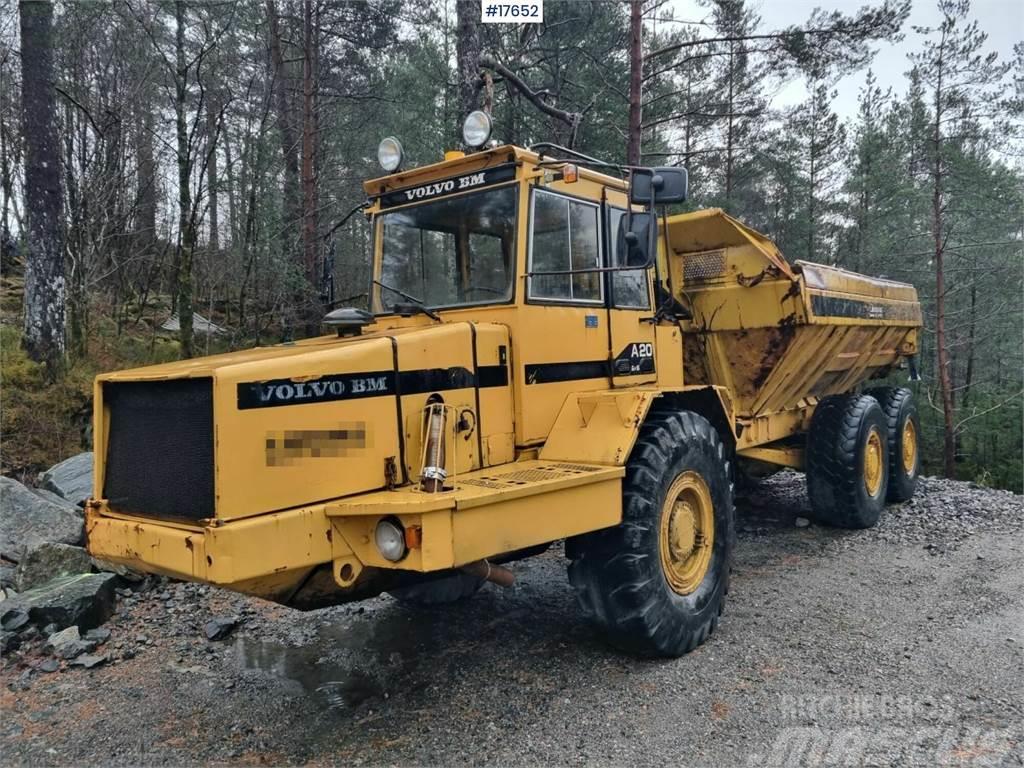 Volvo A20 6x6 dump truck ready for delivery Articulated Haulers