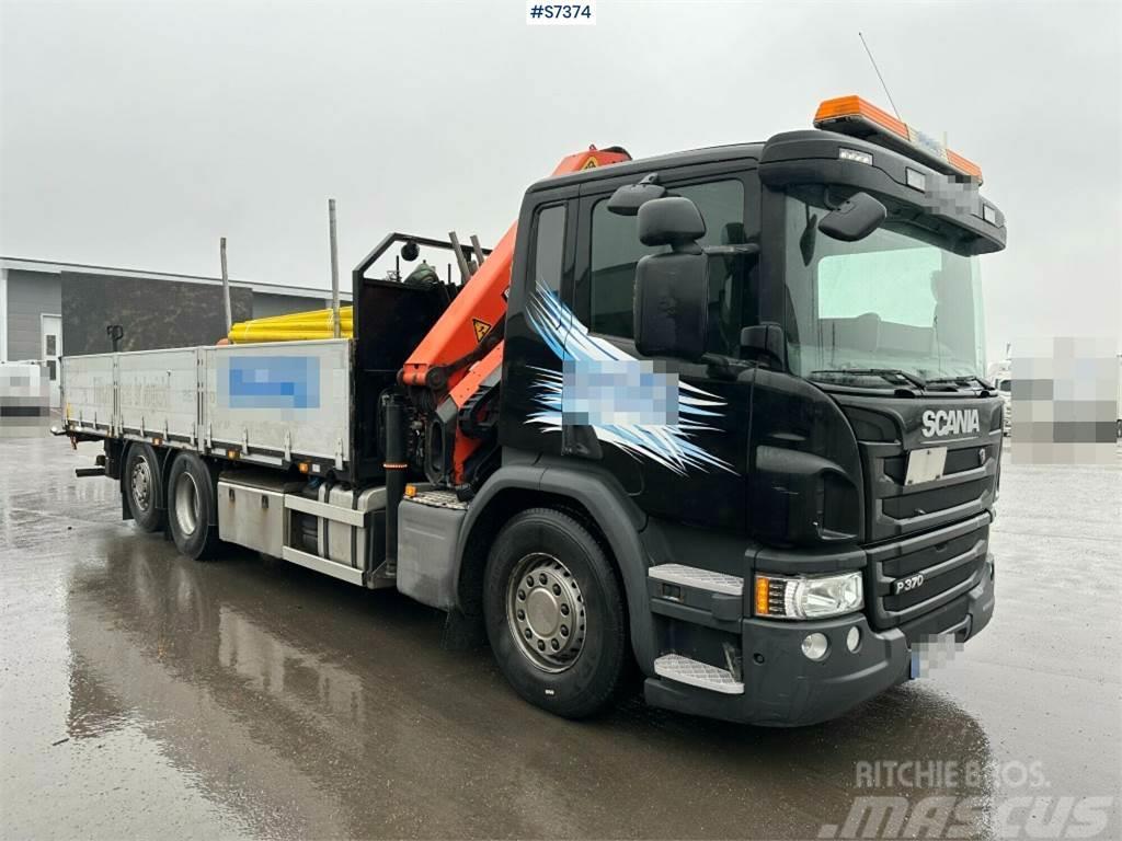 Scania P370 Truck mounted cranes