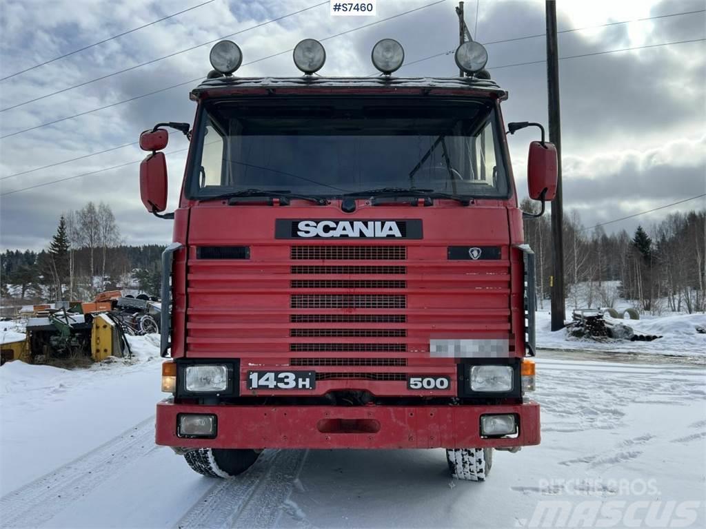 Scania R143 HL 8x2 59 with Atlas Copco XRVS466 compressor Municipal / general purpose vehicles