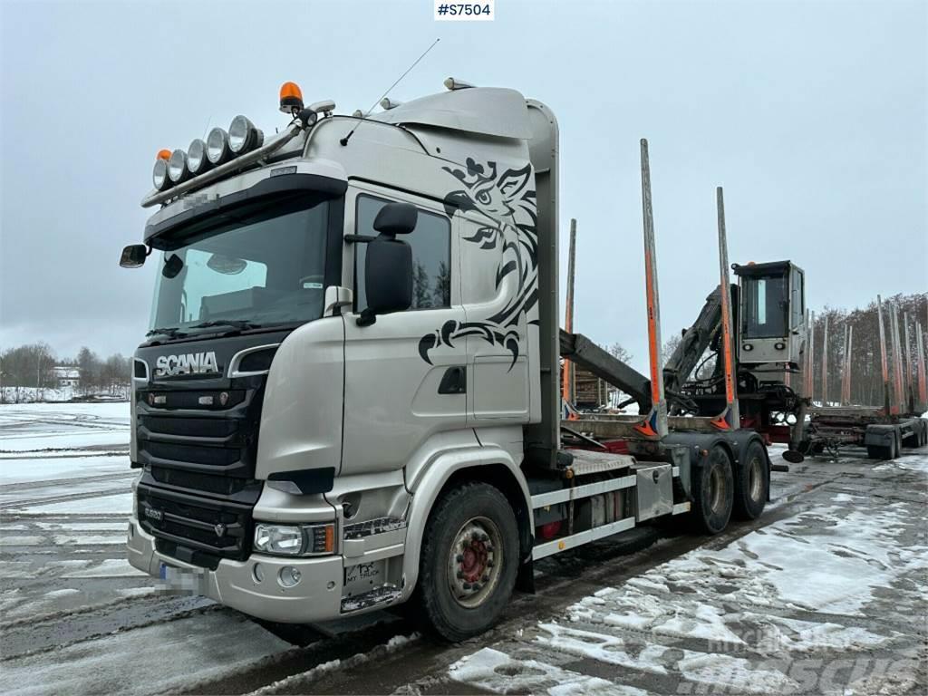 Scania R520 6X4 Timber trucks