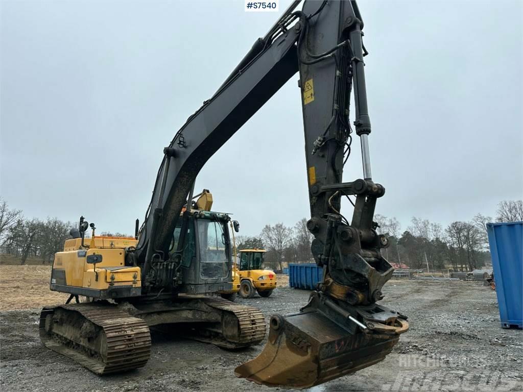 Volvo EC250DL Excavator with rotor, digging system and b Crawler excavators