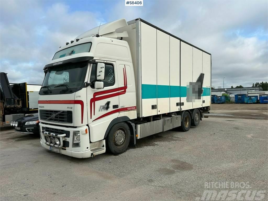 Volvo FH12 6x2 Box truck with opening side and tail lift Box trucks