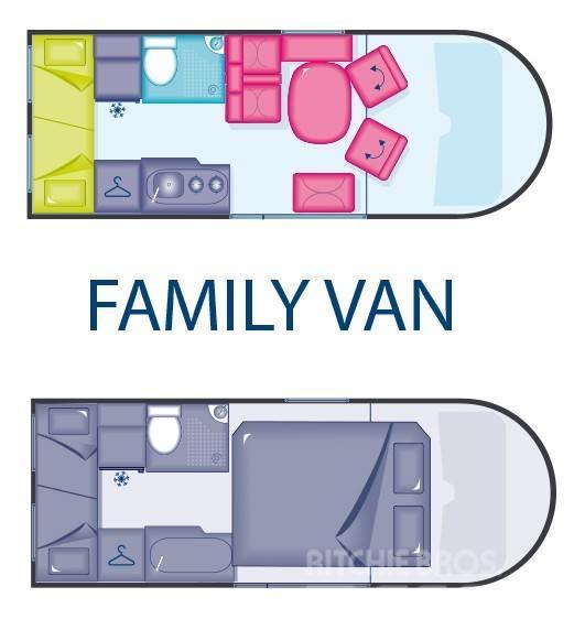  DREAMER FAMILY VAN Camper vans, winnabago, Caravans