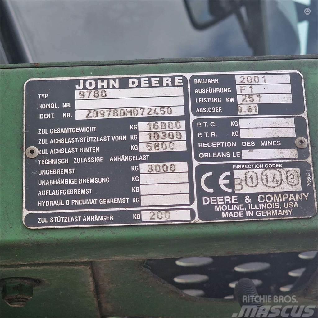 John Deere 9780 CTS Farm machinery