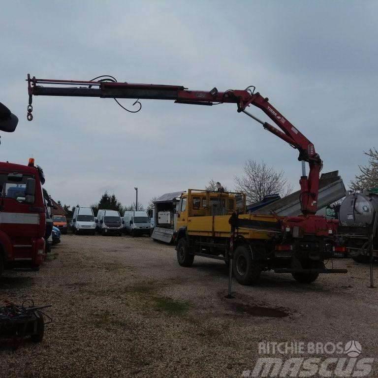 MAN 18.280 4x4 Truck mounted cranes