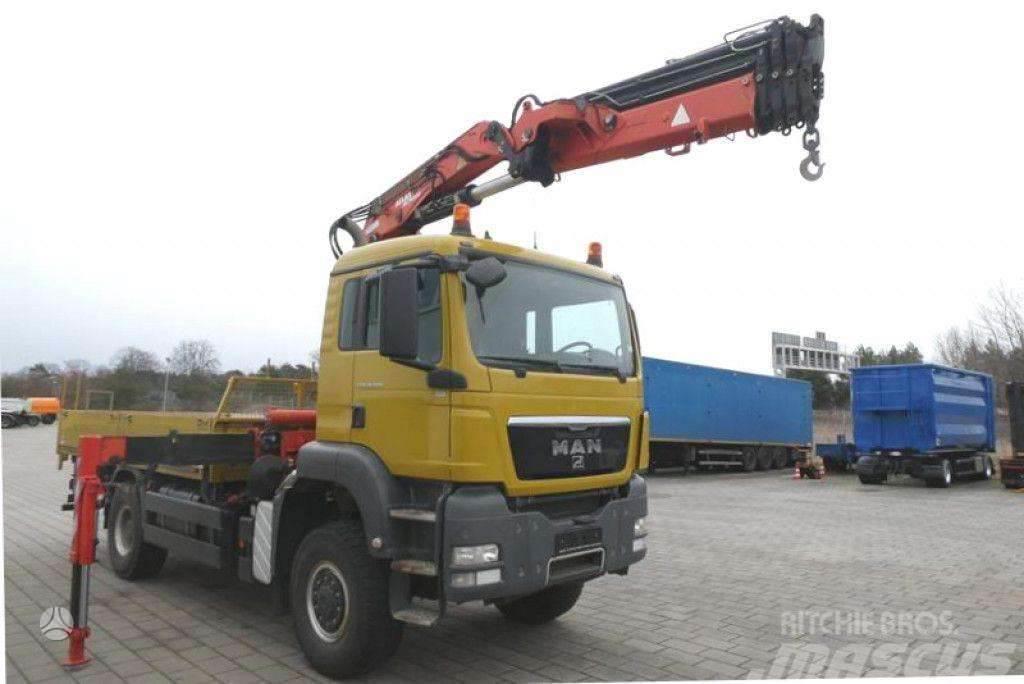 MAN TG-S 18.320 4x4 Truck mounted cranes