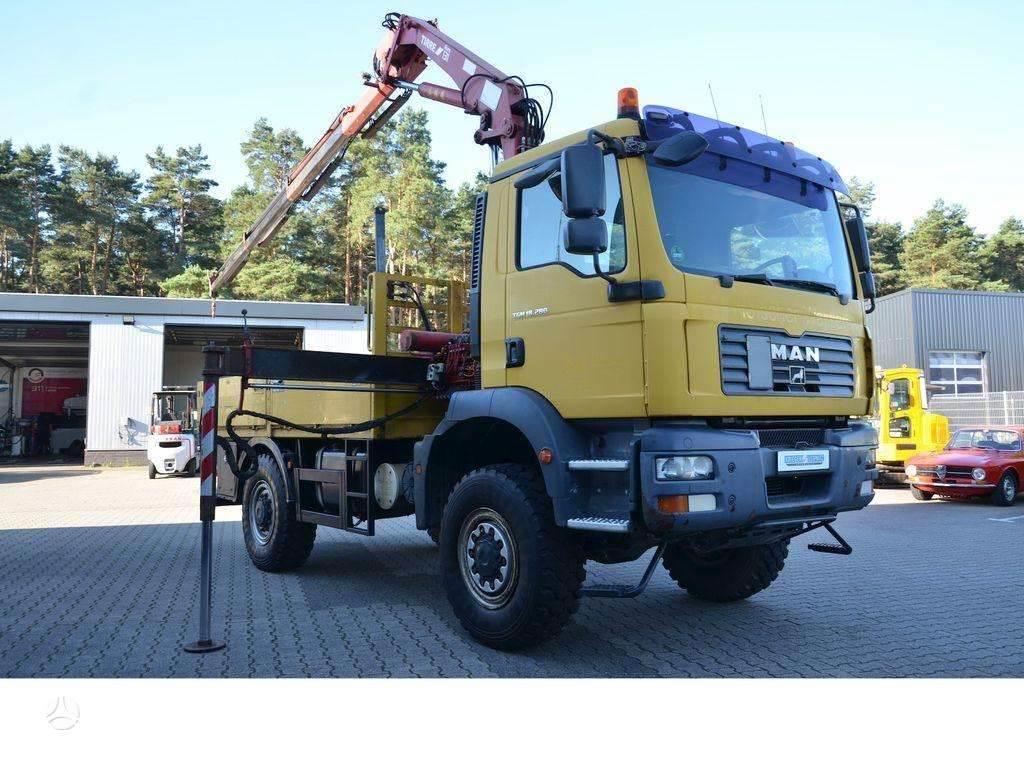 MAN TGM 18.280 4x4 Truck mounted cranes