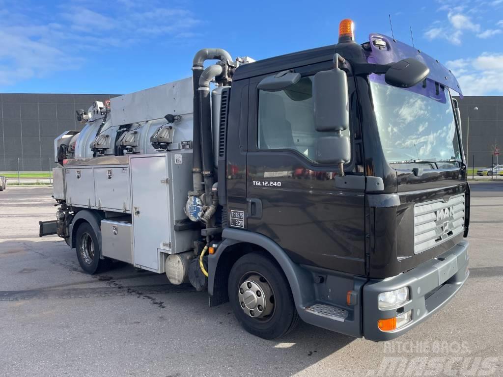 MAN TGL 12.240 4x2 FFG 5.500 l. Stainless Steel Commercial vehicle