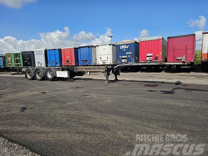 D-tec FLEXITRAILER | ALL CONNECTIONS Container semi-trailers