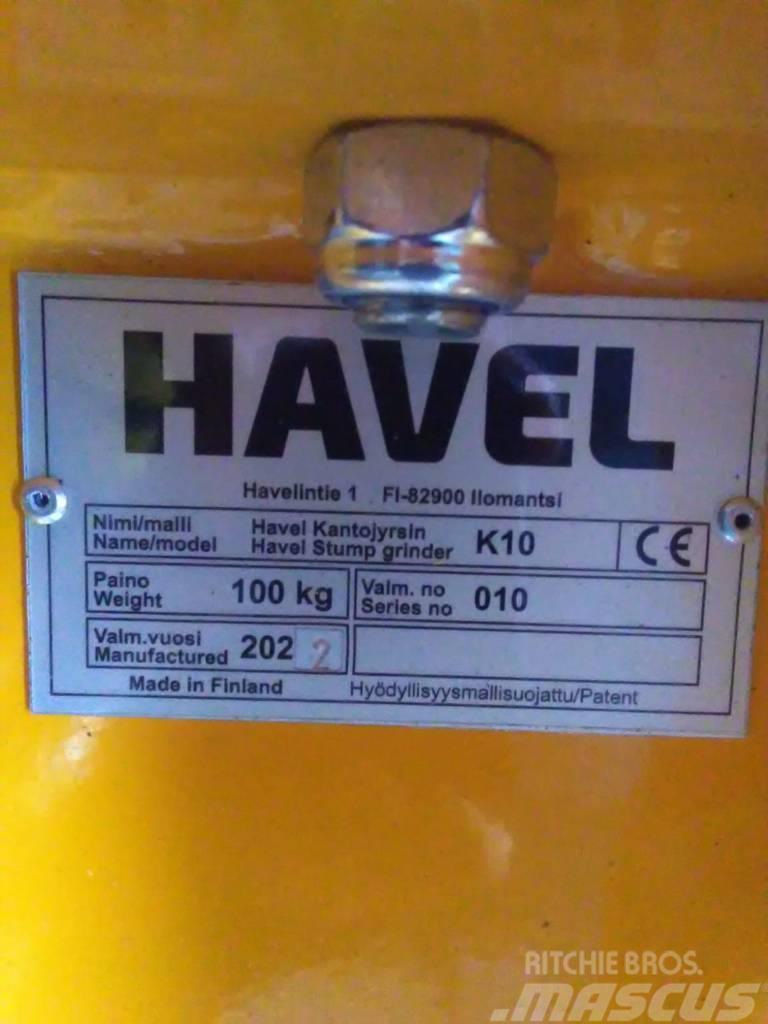  Havel K10 kantojyrsin 1,5-10 t koneisiin Planers