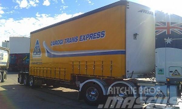  Freighter dropdeck 45ft Over all length Curtain sider semi-trailers