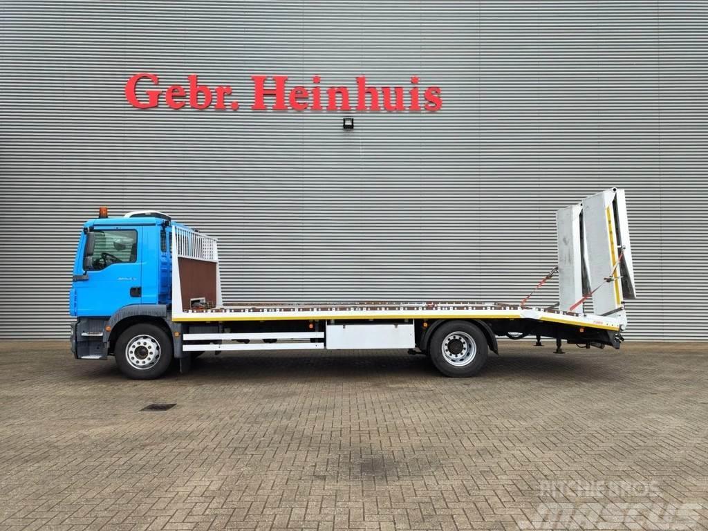 MAN TGM 18.290 4x2 Euro 5 Winch Ramps German Truck! Transport vehicles