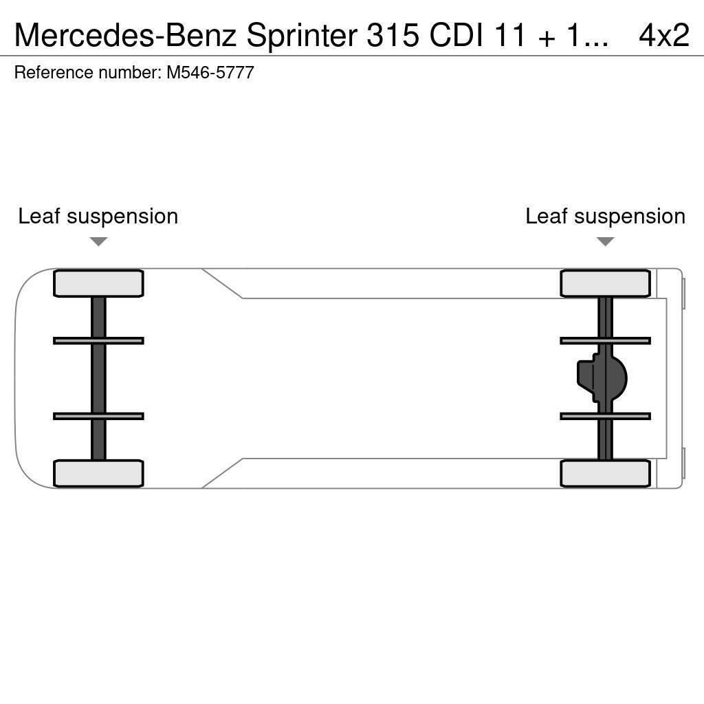 Mercedes-Benz Sprinter 315 CDI 11 + 1 SEATS / LIFT City bus