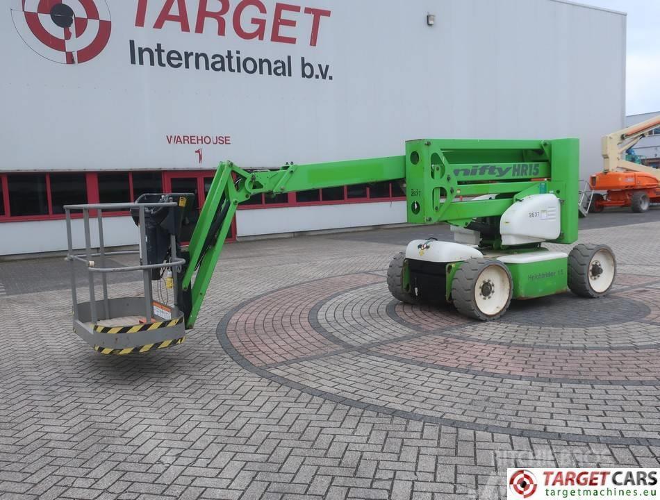 Niftylift HR15NDE Bi-Energy Articulated Boom WorkLift 1550cm Compact self-propelled boom lifts