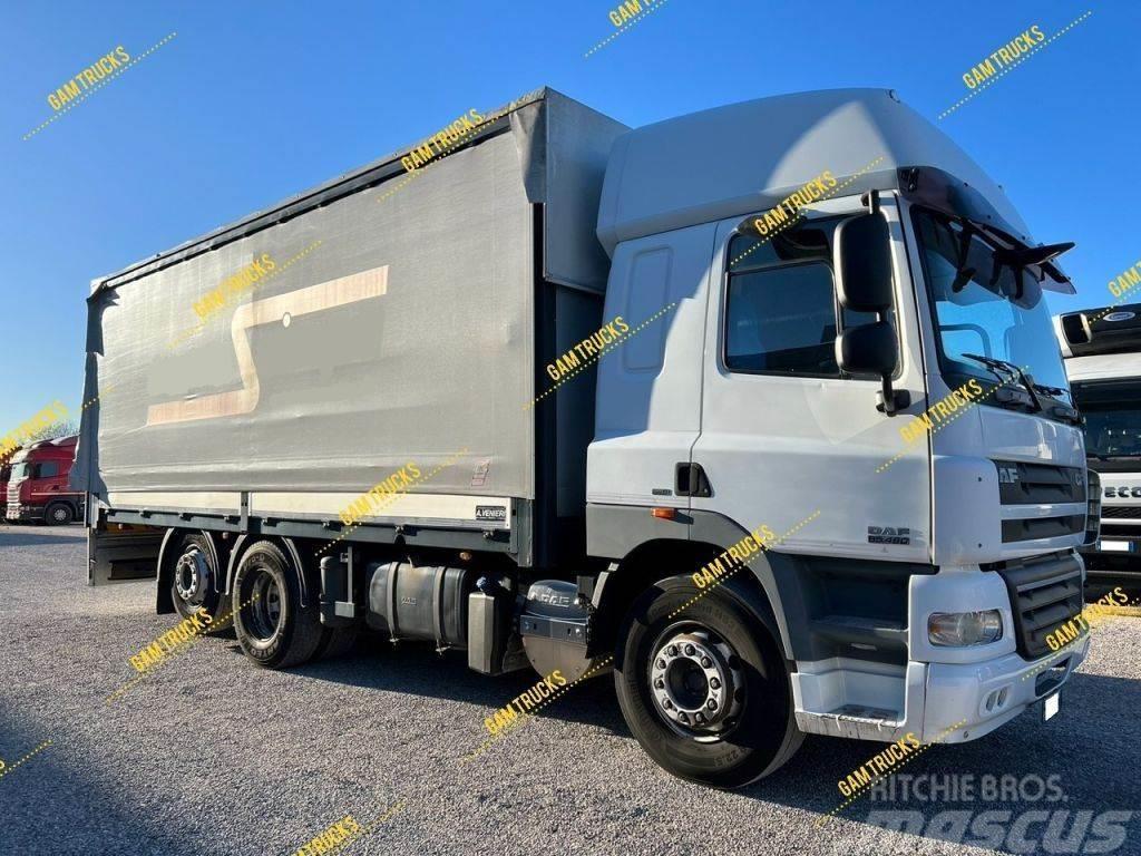 DAF CF 85.460 CF85.460 Pritsche 7.00m Euro5 Curtain sider trucks