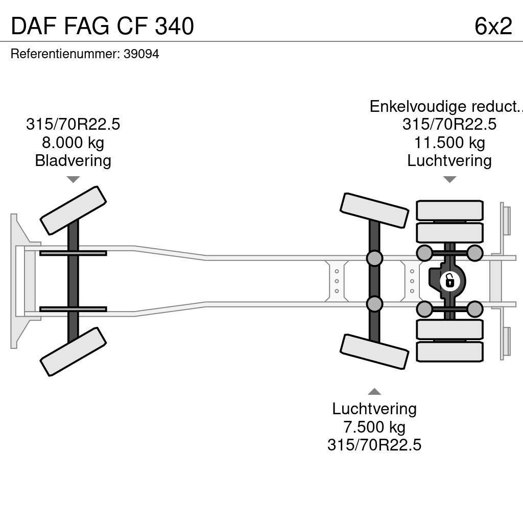 DAF FAG CF 340 Waste trucks