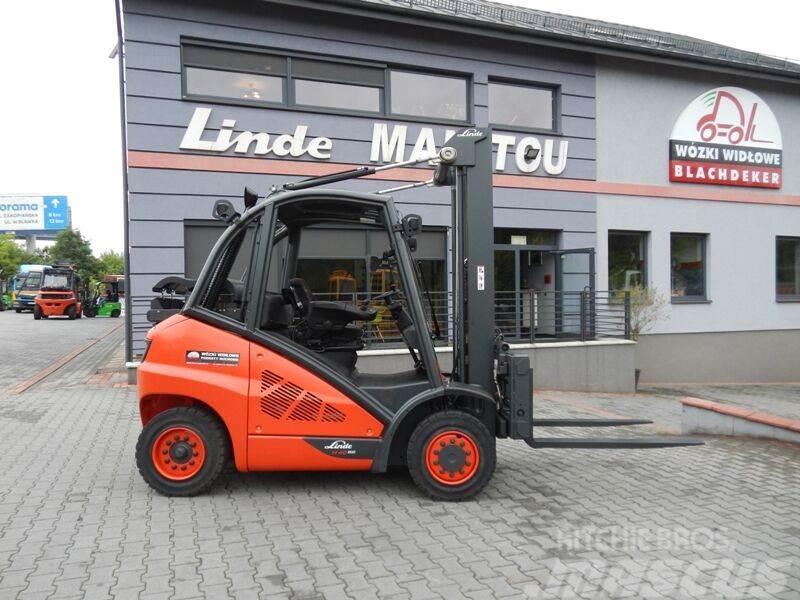 Linde H40T-02 Duplex , Stabau fork positioner LPG trucks
