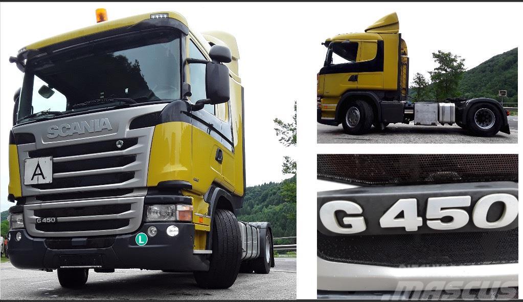 Scania G450/KIPPHYDRAULIK/ZUGMASCHINE/ERSTBESITZ/TOP! Prime Movers