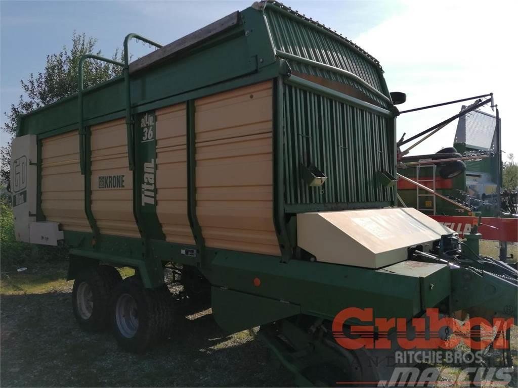 Krone GD Titan 36 all in Self-loading trailers
