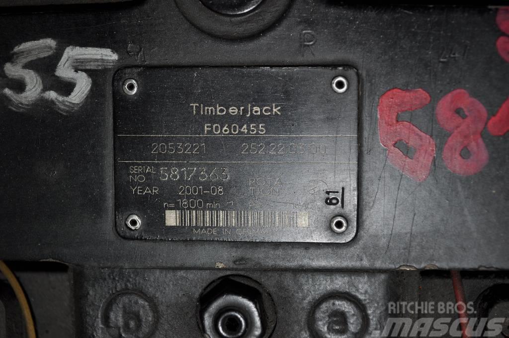 Timberjack 1270C Pompa jazdy F060455 Hydraulics