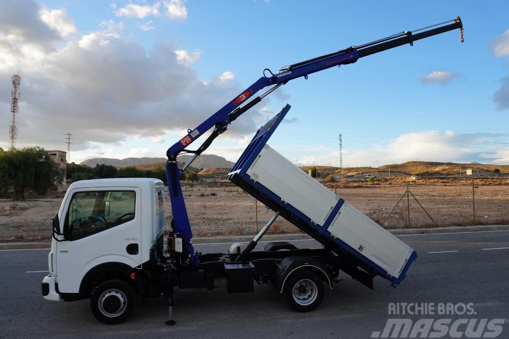 Renault MAXITY VOLQUETE Y PLUMA Truck mounted cranes