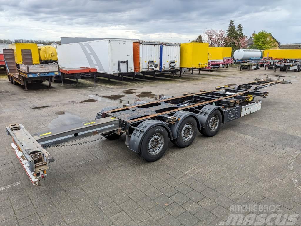 Schmitz Cargobull SCF 24 3-Axles Schmitz + GENSET - Lift-axle - Disc Container semi-trailers