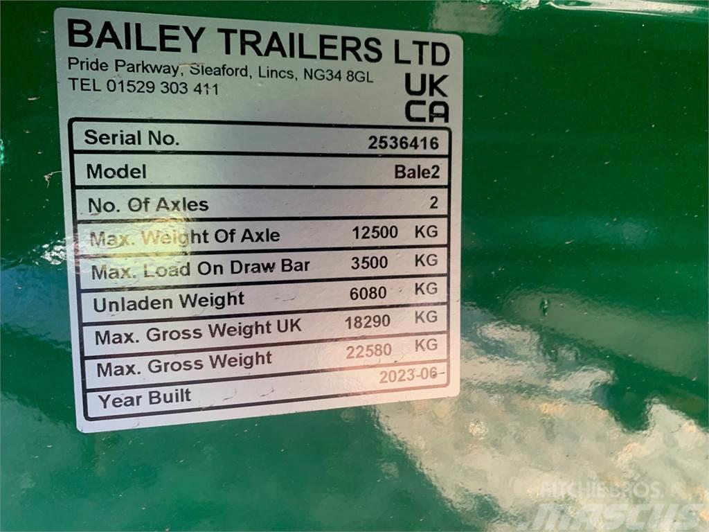 Bailey FLAT 16 Bale trailers