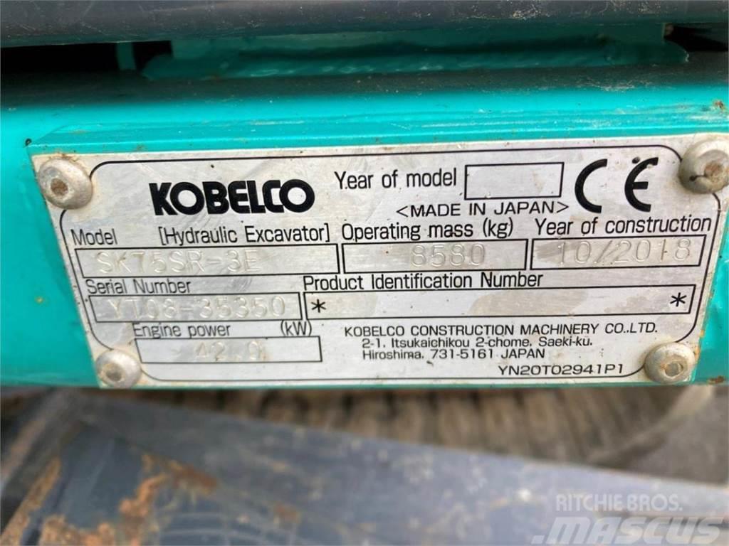 Kobelco SK75SR-3 Crawler excavators